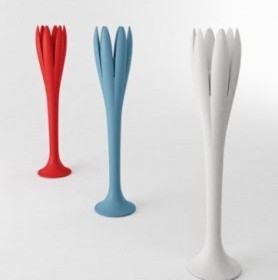 Ancora arredamento colorato che fa un po’ stile pop…