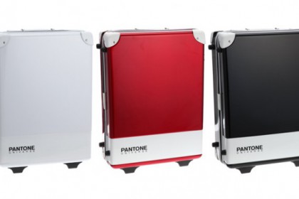 Pantone suitcases