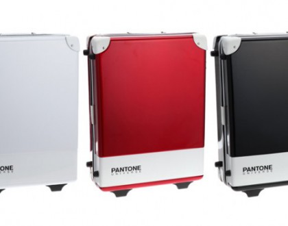 Pantone suitcases