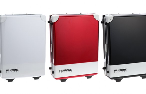 Pantone suitcases