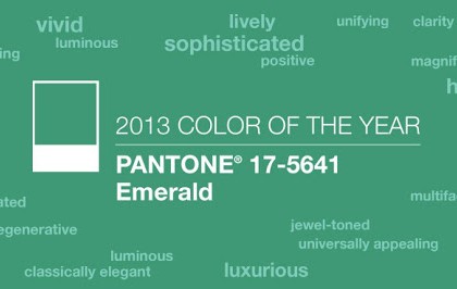 The 2013 Pantone's Color of the Year