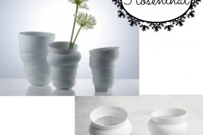 Spring: vases all white