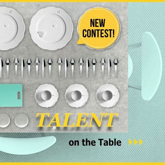 Inner Design: TALENT ON THE TABLE Contest