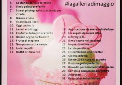 Contest Instagram:la galleria di Maggio