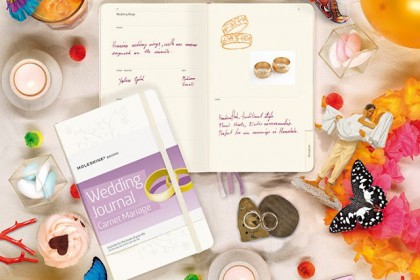 L'oggetto del desiderio della settimana:moleskine wedding planning journal
