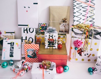Il video della settimana: wrapping paper party