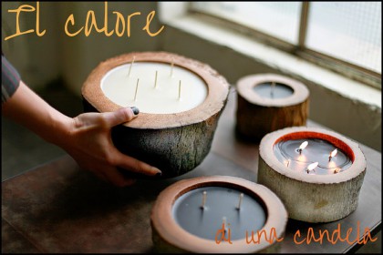 Il calore di una candela