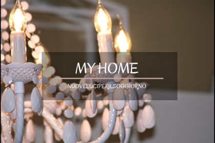 My home:nuovi luci per il soggiorno