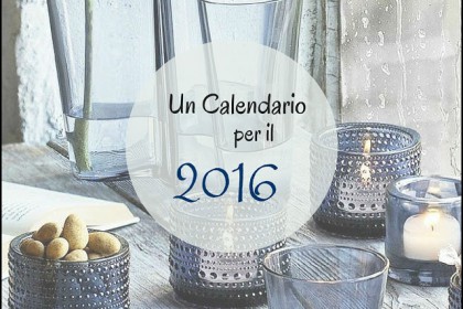 Design time #10: un calendario per il 2016