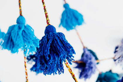 PomPom mania:come usarli per decorare casa