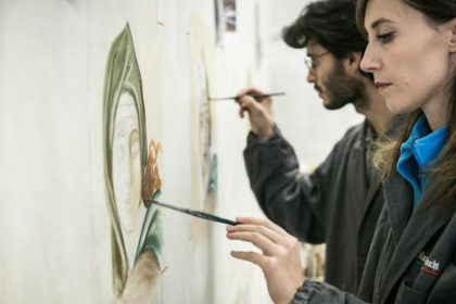 Mestieri di altri tempi:Mariani Affreschi Academy