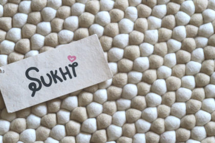 Un tappeto fatto con il cuore