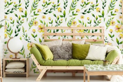 Pasqua:vestire casa con la carta da parati