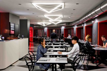 Una pizzeria di design