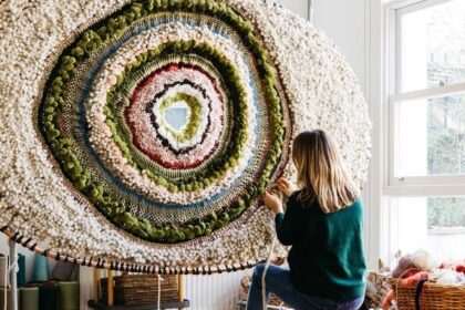 Le opere d'arte in tessuto di Tammy Kanat