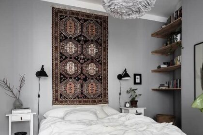 Tappeti e filati per arredare le pareti