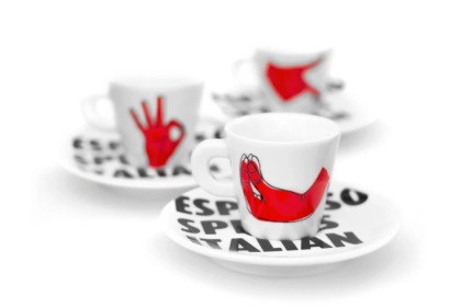 Espresso Speaks Italian: le tazzine di caffè ispirate a Bruno Munari