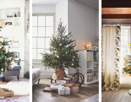 Decorare la base dell'albero di Natale: 10 proposte