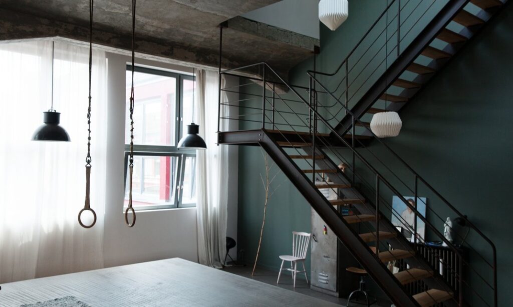 home tour industrial chic