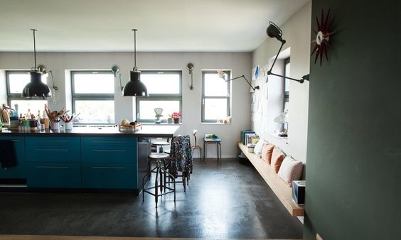 home tour industrial chic