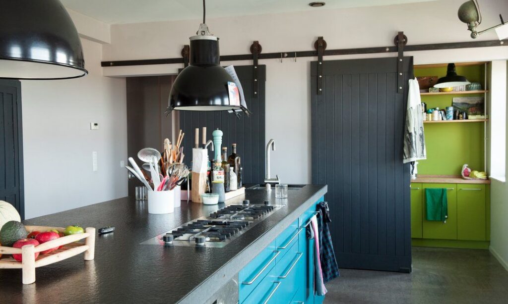 home tour industrial chic