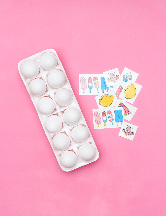 decorare le uova per Pasqua