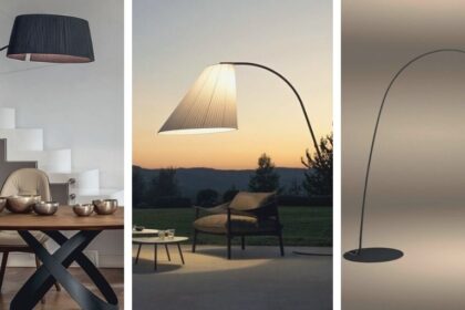 Lampada ad arco: 5 modelli di piantane di design
