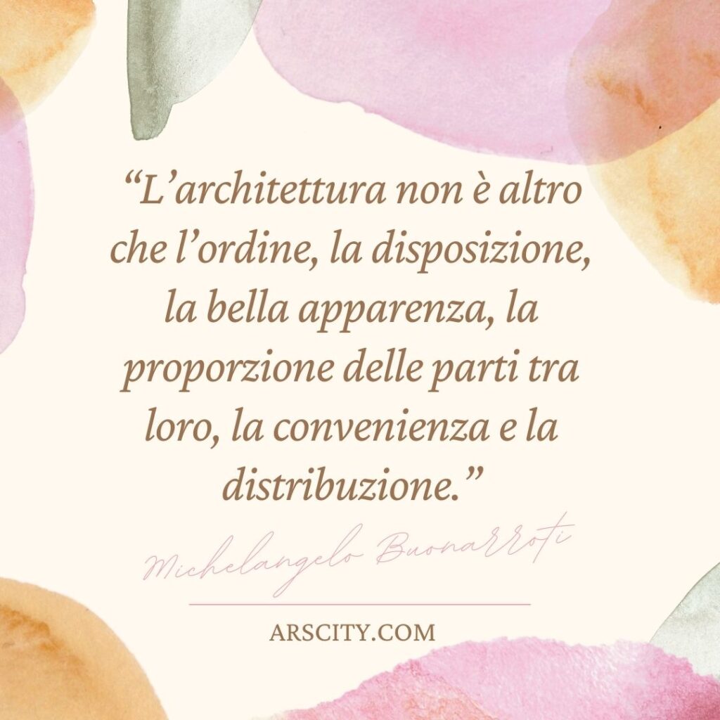 Frasi sull'architettura