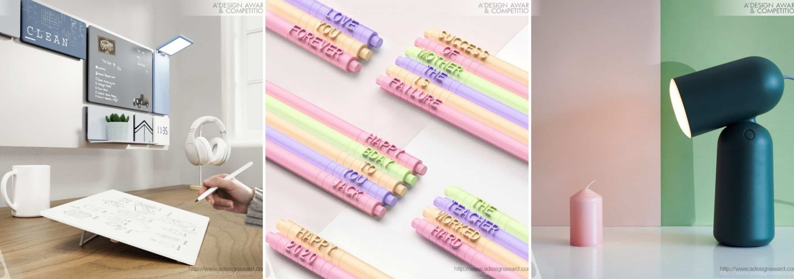 Arredare la zona lavoro perfetta con i vincitori di A'Design Award