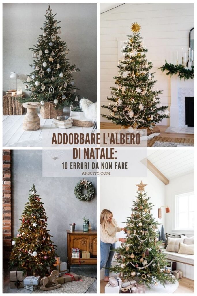 Addobbare l'albero di Natale 10 errori da non fare