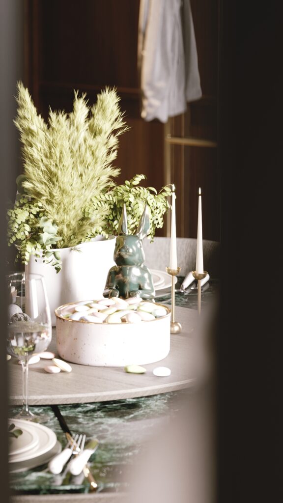 Una tavola semplice e raffinata per Pasqua
