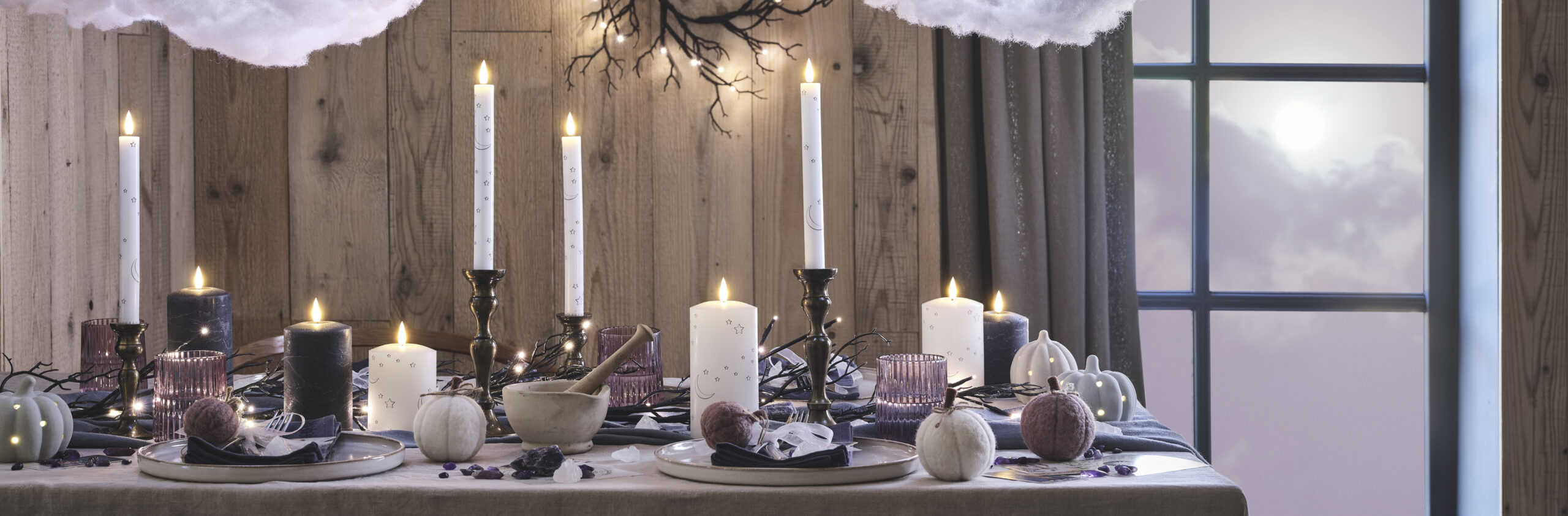 Halloween: decorazioni per casa mistiche ed eleganti