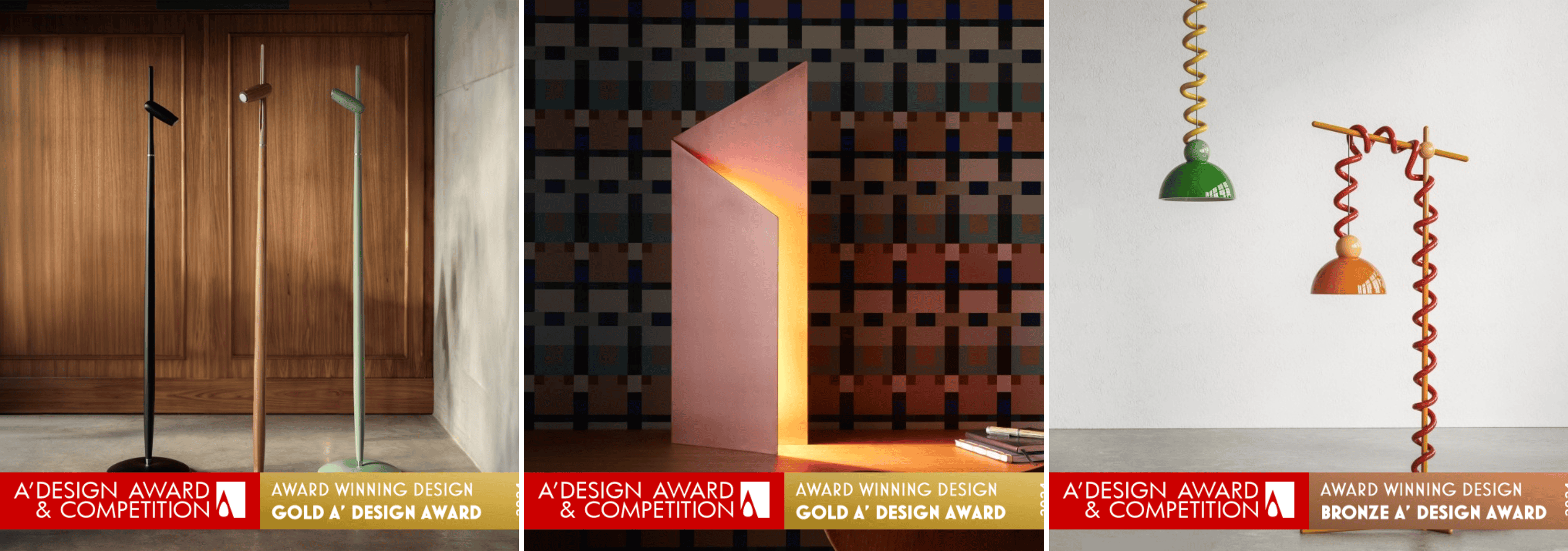 Luci di design: una selezione dal concorso A' Design Award