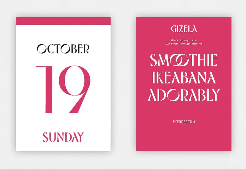 Calendari 2025 di design