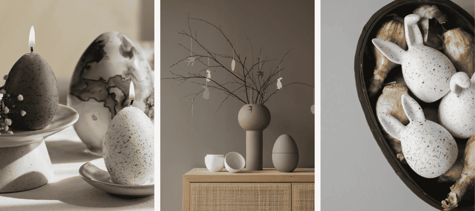 Decorazioni di Pasqua per la Casa: Idee Eleganti tra Verde Salvia, Tortora e Bianco